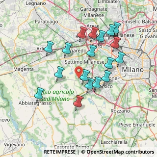 Mappa 20090 Cusago MI, Italia (7.13833)