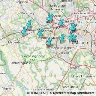 Mappa 20090 Cusago MI, Italia (7.6325)