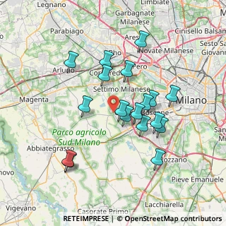 Mappa 20090 Cusago MI, Italia (6.64778)