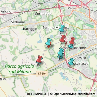 Mappa 20090 Cusago MI, Italia (3.09273)