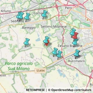 Mappa 20090 Cusago MI, Italia (4.70769)