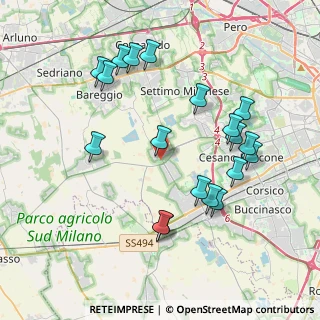 Mappa 20090 Cusago MI, Italia (4.05368)