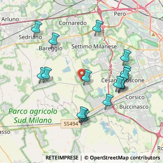 Mappa 20090 Cusago MI, Italia (4.255)