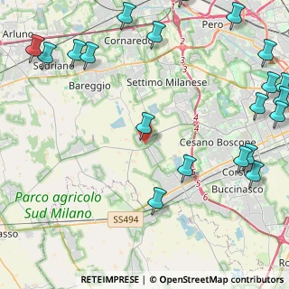 Mappa 20090 Cusago MI, Italia (6.5115)