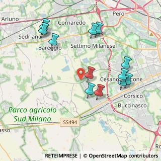Mappa 20090 Cusago MI, Italia (4.34077)