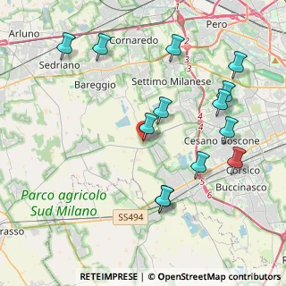 Mappa Piazza Soncino, 20090 Cusago MI, Italia (4.49538)