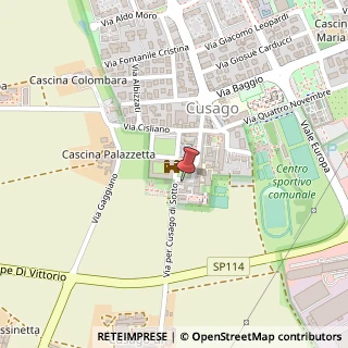 Mappa Piazza Soncino, 31, 20090 Cusago, Milano (Lombardia)