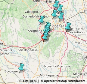 Mappa Via Sante Bocconcello, 36040 Sarego VI, Italia (13.04857)