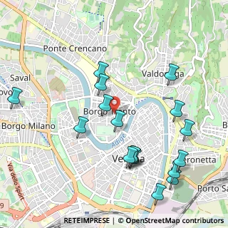 Mappa Via Giuseppe Cesare Abba, 37126 Verona VR, Italia (1.14235)