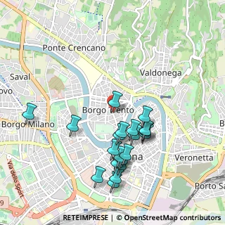 Mappa Via Giuseppe Cesare Abba, 37126 Verona VR, Italia (0.9705)