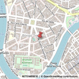 Mappa Via IV Novembre, 15, 37126 Verona, Verona (Veneto)