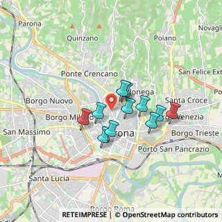 Mappa Via Giuseppe Cesare Abba, 37126 Verona VR, Italia (1.22455)