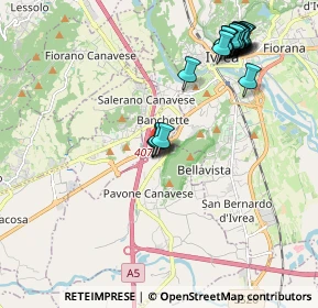 Mappa Via Uscello, 10018 Pavone Canavese TO, Italia (2.247)