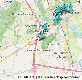 Mappa Via Uscello, 10018 Pavone Canavese TO, Italia (2.26286)