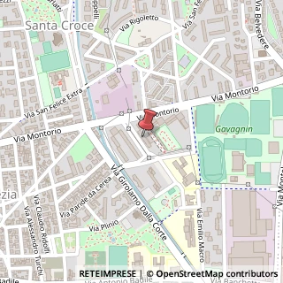 Mappa Via Felice Casorati, 7, 37131 Verona, Verona (Veneto)