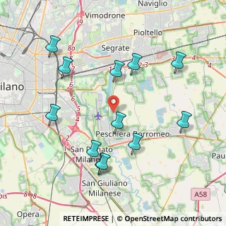 Mappa Via Morandi, 20068 Peschiera Borromeo MI, Italia (4.28)