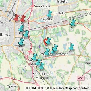 Mappa Via Morandi, 20068 Peschiera Borromeo MI, Italia (4.0275)