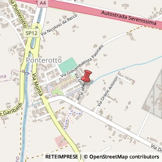 Mappa Via Giorgio Pullè, 3, 35136 Padova, Padova (Veneto)