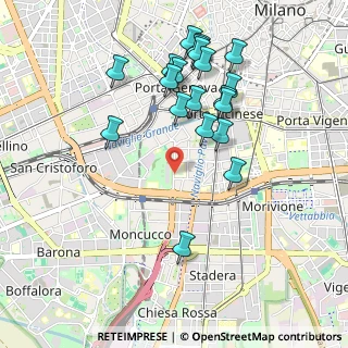Mappa Via Giovanni Segantini, 20143 Milano MI, Italia (1.0015)