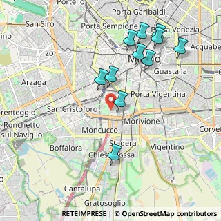 Mappa Via Giovanni Segantini, 20143 Milano MI, Italia (2.05273)