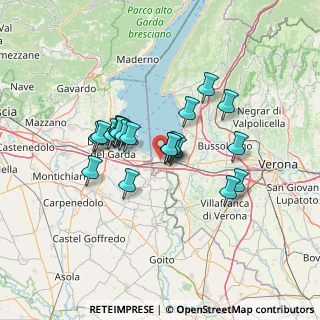 Mappa Via Grandi, 37019 Peschiera del Garda VR, Italia (10.6075)