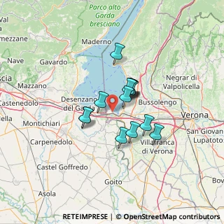Mappa Via Grandi, 37019 Peschiera del Garda VR, Italia (8.77643)