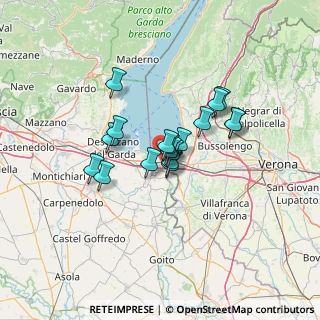 Mappa CAP, 37019 Peschiera del Garda VR, Italia (9.01944)