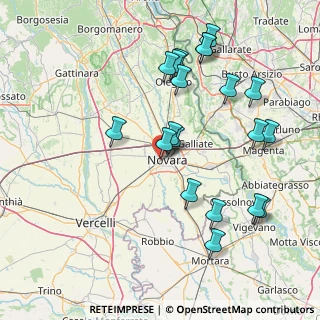 Mappa Centro Commerciale San, 28100 Novara NO, Italia (16.715)