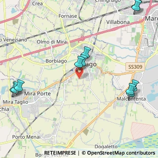 Mappa Via Caselle di San Pietro, 30034 Mira VE, Italia (2.79273)