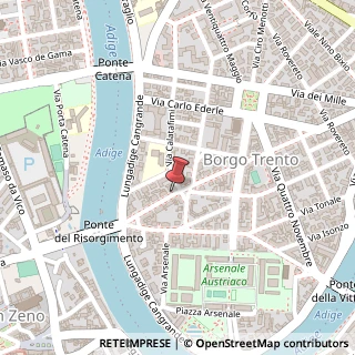 Mappa Via del Risorgimento, 28, 37126 Verona, Verona (Veneto)