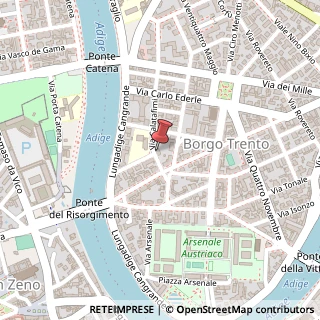 Mappa Via Calatafimi, 11, 37126 Verona, Verona (Veneto)