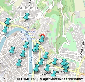 Mappa Via S. Giovanni in Valle, 37129 Verona VR, Italia (0.67)