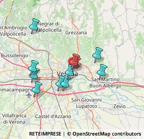 Mappa Via S. Giovanni in Valle, 37129 Verona VR, Italia (5.93091)