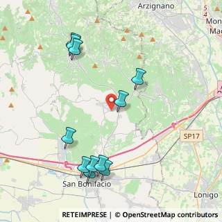Mappa Via della Pace, 37032 Monteforte d'Alpone VR, Italia (4.62727)