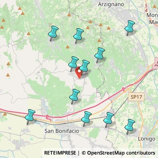 Mappa Via della Pace, 37032 Monteforte d'Alpone VR, Italia (4.53727)