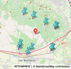 Mappa Via della Pace, 37032 Monteforte d'Alpone VR, Italia (4.34909)
