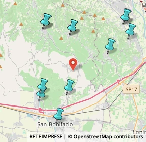 Mappa Via della Pace, 37032 Monteforte d'Alpone VR, Italia (5.10167)