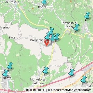 Mappa Via della Pace, 37032 Monteforte d'Alpone VR, Italia (2.82667)
