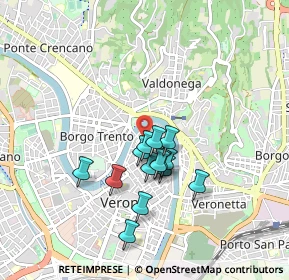 Mappa Stradone Arcidiacono Pacifico, 37121 Verona VR, Italia (0.70286)