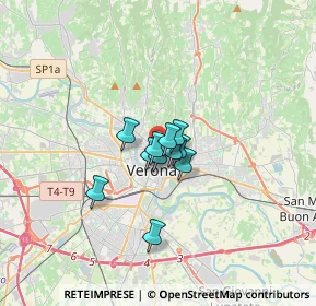 Mappa Stradone Arcidiacono Pacifico, 37121 Verona VR, Italia (1.70091)