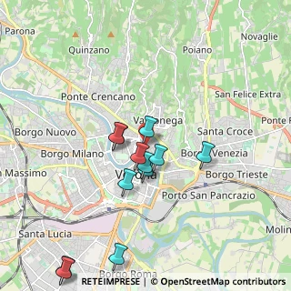 Mappa Via Barchetta, 37121 Verona VR, Italia (1.91167)