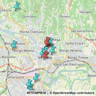 Mappa Stradone Arcidiacono Pacifico, 37121 Verona VR, Italia (1.755)