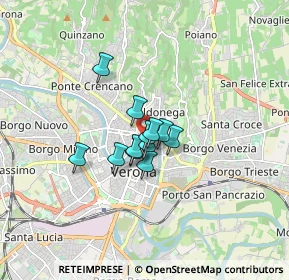 Mappa Stradone Arcidiacono Pacifico, 37121 Verona VR, Italia (0.90417)