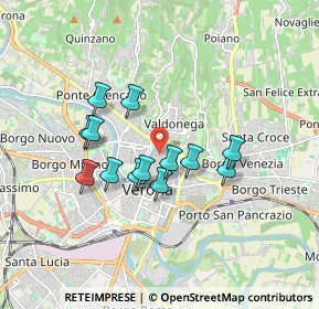 Mappa Via Barchetta, 37121 Verona VR, Italia (1.43)