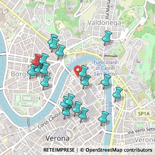 Mappa Via Barchetta, 37121 Verona VR, Italia (0.504)