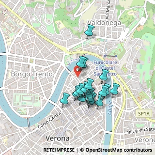 Mappa Via Barchetta, 37121 Verona VR, Italia (0.3705)