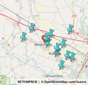 Mappa Via Calatafimi, 35035 Mestrino PD, Italia (3.28167)