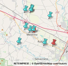 Mappa Via Calatafimi, 35035 Mestrino PD, Italia (3.74091)