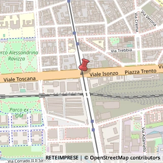 Mappa Via Giuseppe Ripamonti,  40, 20136 Milano, Milano (Lombardia)