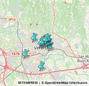 Mappa Via Giovambattista dalla Riva, 37121 Verona VR, Italia (1.71727)